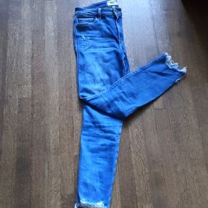 Paige Denim Chewed Hem Jeans